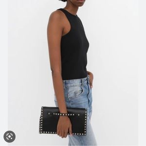 *NEW, NEVER USED* VALENTINO ROCKSTUD CLUTCH WRISTLET